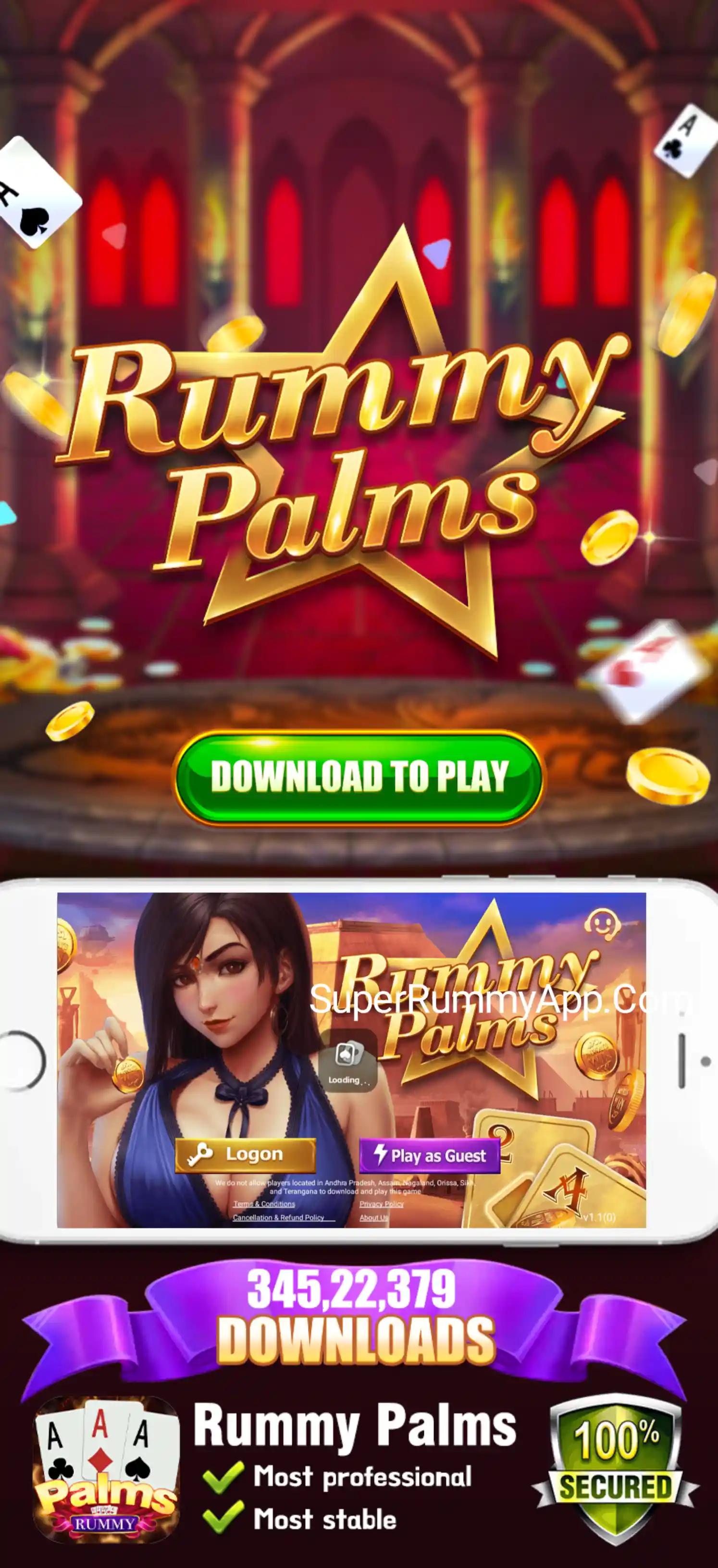 Rummy Palms Apk Download - India Rummy App