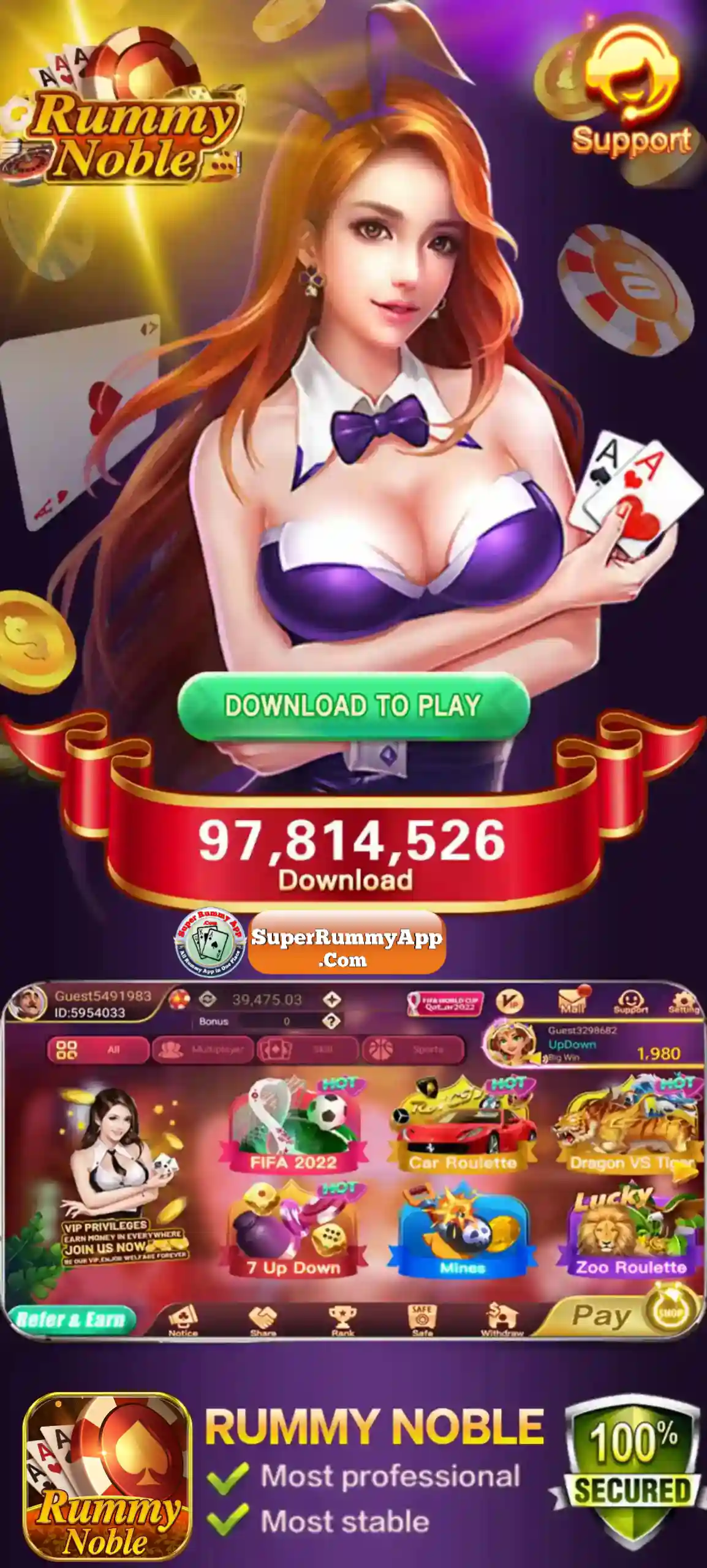 Rummy Noble Apk Download - India Rummy Apps