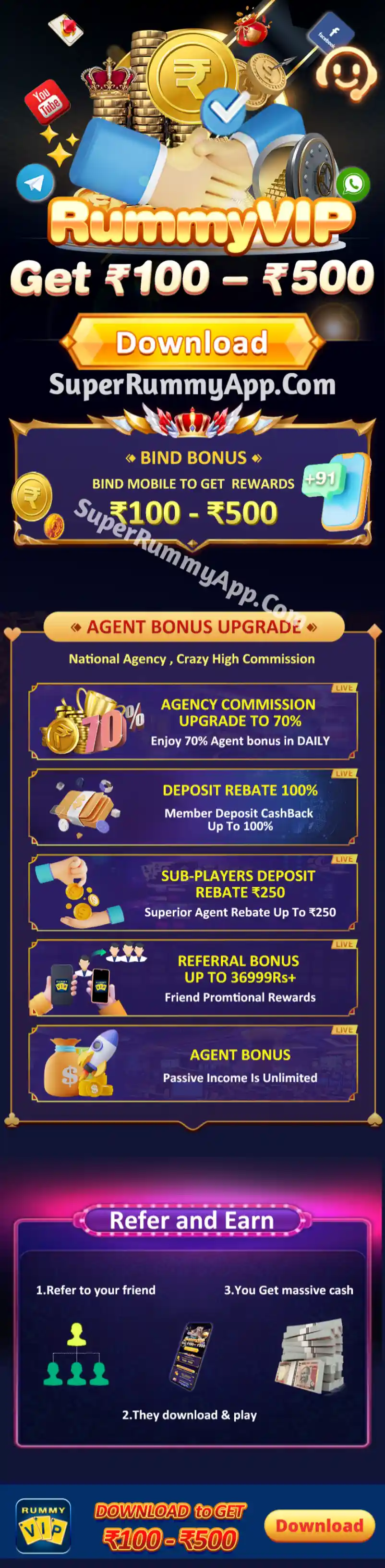Rummy VIP Apk Download - India Rummy App vs All Rummy App